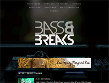 Tablet Screenshot of bassandbreaks.com